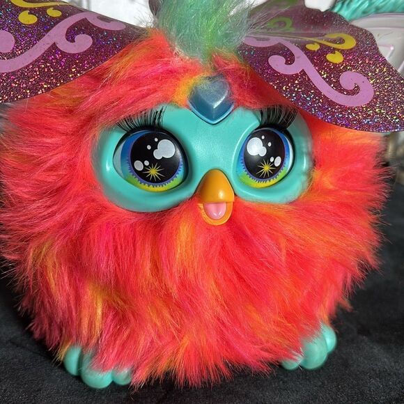 Furby coral 2023 emoto tronic interactive plush toy no box works - Picture 4 of 4